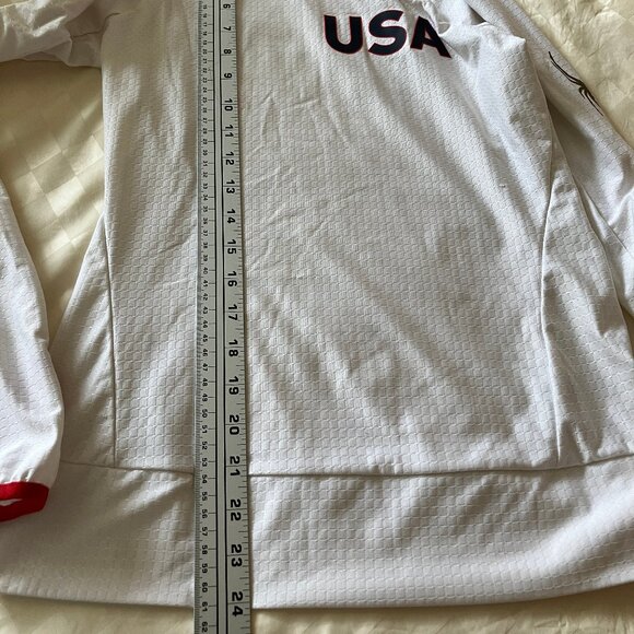Spyder Womens White Sport  Hoodie/ Top/Pullover USA XS - Picture 10 of 11